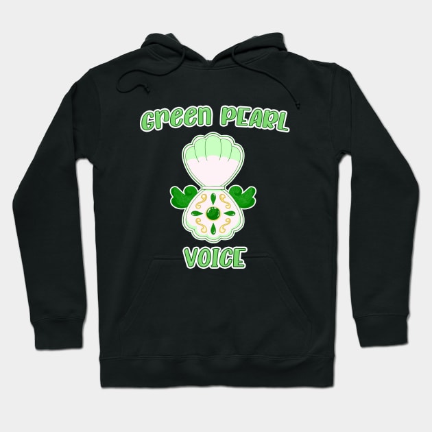 Green Pearl Voice Hoodie by Kiroiharu